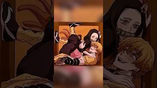 Demon slayer muichiro x nezuko and Zenitsu x nezuko kny demonslayer anime muichiro animeedit [upl. by Hild370]