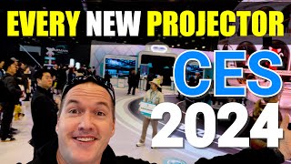 CES Projector News  Every New Projector at CES 2024 [upl. by Enaz]