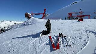 Snowboard day  Nevados de Chillan 4K [upl. by Ekrub736]