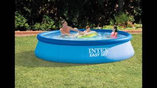 Intex 12ft X 30in Easy Set Pool Set with Filter Pump [upl. by Heyer570]