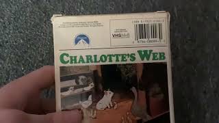 Charlotte’s Web 1982 VHS Review [upl. by Namrej]