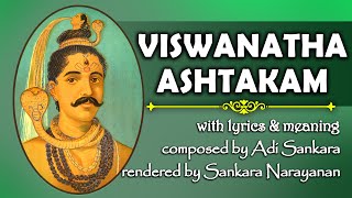 Vishwanatha Ashtakam विश्वनाथाष्टकम् with lyrics amp meaning [upl. by Justis]