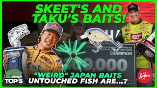 Weird baits win Hard baits playing Ultra shallow  Top 5 in Bass Fishing Ep 89 [upl. by Yleak]