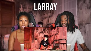 LARRAY STAYED OVERNIGHT IN A HAUNTED MANSION  REACTION [upl. by Roldan]