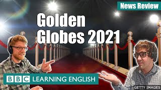 Golden Globes 2021 BBC News Review [upl. by Cirad]