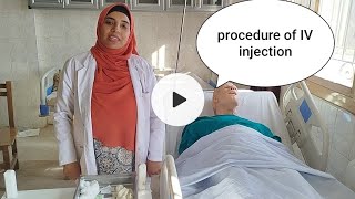 Intravenous Injection A StepbyStep Guide حقن الوريد دليل خطوة بخطوة [upl. by Enirolf]