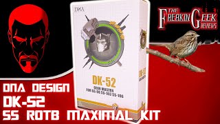 STEP ON A CRACK DNA Design DK52 SS ROTB MAXIMAL KIT EmGos Reviews N Stuff [upl. by Acired384]