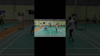 quotDeceptive Drop ShotquotDoubles Badminton [upl. by Seigel]