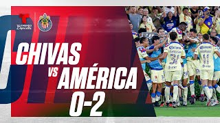 Highlights amp Goles  Chivas vs América 02  Telemundo Deportes [upl. by Laurette]