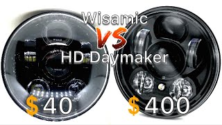 DaymakerWisamic Headlight InstallComparison [upl. by Ydnir850]