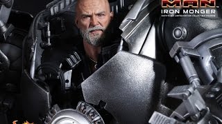 Hot Toys  MMS 164 Iron Monger 鋼鐵人 鐵芒果 鐵霸王 開箱 [upl. by Luhey304]