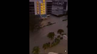 HurricaneMilton hits Naples Florida Oct 10 2024 flood [upl. by Garnet]