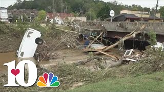 Residents feel isolated with no power or phones in Asheville North Carolina after historic flooding [upl. by Vary]