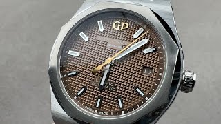 Girard Perregaux Laureato 810051131541CM Girard Perregaux Watch Review [upl. by Nnazil]