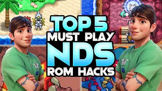 Top 5 Must Play Pokemon NDS Rom Hacks 2024Download Links [upl. by Aicina]