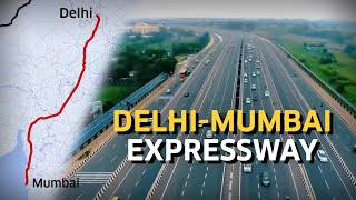 DelhiMumbai Expressway will be India’s Longest Expressway [upl. by Llatsyrk]