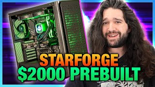 2000 Starforge PreBuilt Gaming PC Review Horizon II Ultra Benchmarks [upl. by Eduardo554]