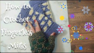 Crochet Winter Warm Fingerless Gloves 💖 Toasty [upl. by Leta575]