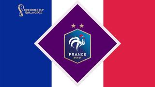 National Anthem of France for FIFA World Cup 2022 [upl. by Koenig]