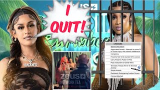 Tinka IN JAIL⁉️ Ahna COWERS at Premiere and QUITS SHOW‼️ [upl. by Eveiveneg]