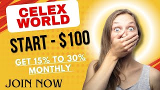 CELEX WORLD Business Plan  Start with 100  Get 15 To 30 Monthly ✅  Join Now [upl. by Tybie]