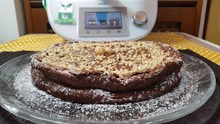 Torta magica alla nutella per bimby TM6 TM5 TM31 [upl. by Electra50]