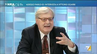 Adesso parlo io Parenzo intervista Vittorio Sgarbi [upl. by Axe]