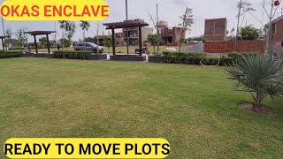 Okas Enclave  Fully Developed Resedential PlotsSushant Golf City LucknowCall6386128289 [upl. by Anaderol805]