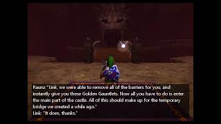 Legend of Zelda Ocarina of Time  Ganons Castle Underground in major key [upl. by Janek]