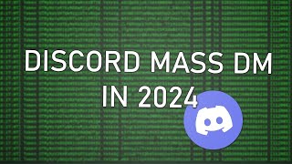 MASSDM Tool │ Send MILLIONS of DMs 2024  Discord Mass Dm Bot  Discord mass dm [upl. by Adnih]