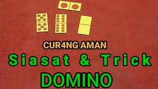 Siasat dan Trick strategi cerdik Cara main kartu DOMINO [upl. by Ynohtnad]