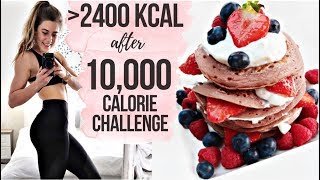 WHAT I EAT IN A DAY AFTER A 10000 CALORIE CHEAT DAY  2400 calories [upl. by Laddy]