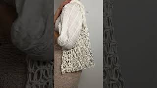 Make your own Macrame Market Bag full tutorial on the Interwoven Studio Channel Page [upl. by Orlov]