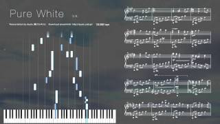 ピアノ楽譜で Pure White Deemo Piano Solo Version [upl. by Ynohtnacram]