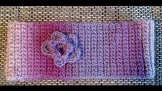 Una banda para el pelo  Cinta en crochet de BerlinCrochet [upl. by Notnyw]