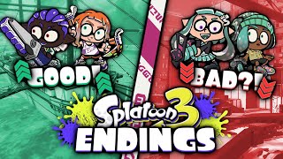 The 4 Potential Endings Of Splatoon 3 [upl. by Abocaj]