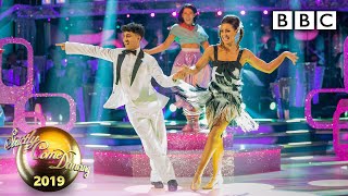 THEY GOT 40 Karim and Amy Jive to You Cant Stop the Beat  Week 11 Musicals  BBC Strictly 2019 [upl. by Casey]