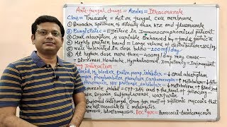 Antifungal Drugs Part07 Itraconazole amp Other Topical Azoles Mechanism of Action  Antifungal Drug [upl. by Cleary]