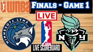 Live Minnesota Lynx Vs New York Liberty  WNBA Finals  Live Scoreboard  Play By Play [upl. by Leahcimnhoj]