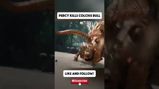 Percy Kills Colchis Bull movie shortsvideo film movieclips trending fyp [upl. by Mossman]