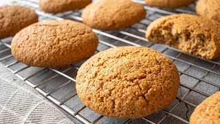 Simple Crispy Oatmeal Cookies in 5 minutes [upl. by Kalb]