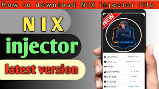 NiX Injector apk latest version for android download nix injector free [upl. by Meaghan726]