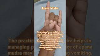 Apana mudra benefits yogaday mudra yogaasana yoga yogamudrabenefits trending shorts [upl. by Orelle]