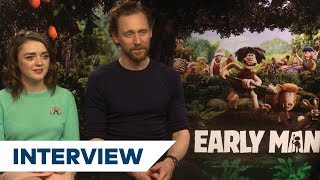 Tom Hiddleston and more on making Early Man [upl. by Caressa]