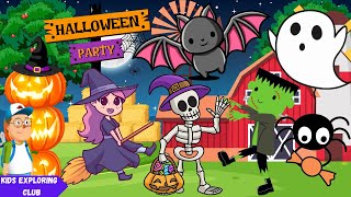 Farm Halloween Song  Kids Halloween Songs  Nursery Rhymes [upl. by Fairfax926]