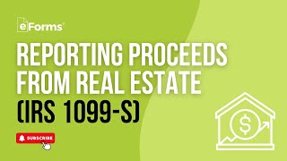 IRS Form 1099 S Real Estate Taxes Explained [upl. by Ydnil]