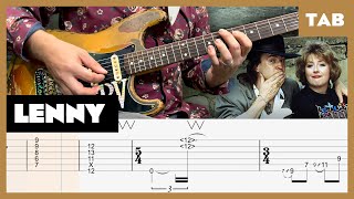 Stevie Ray Vaughan  Lenny  Guitar Tab  Lesson  Cover  Tutorial  Xvive a58 [upl. by Moser]