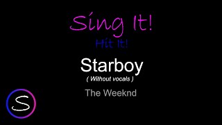 The Weeknd  Starboy  without vocals [upl. by Guglielmo]