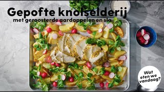 Gepofte knolselderij met aardappels uit de oven – recept – Allerhande [upl. by Nniuq]