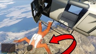 BEKSTVO IZ ZATVORA SA HELIKOPTEROM GTA V MOD [upl. by Raeann]